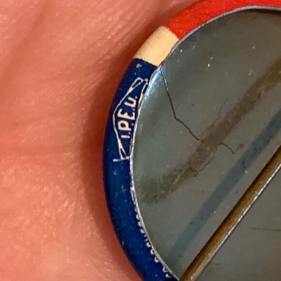 1964 Lyndon B. Johnson Hubert Humphrey Union Made in USA Campaign Button - Picture 5 of 7